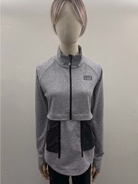 New Balance Athletic Zip Up Jacket Women’s Size S Gray Activewear Lightweight